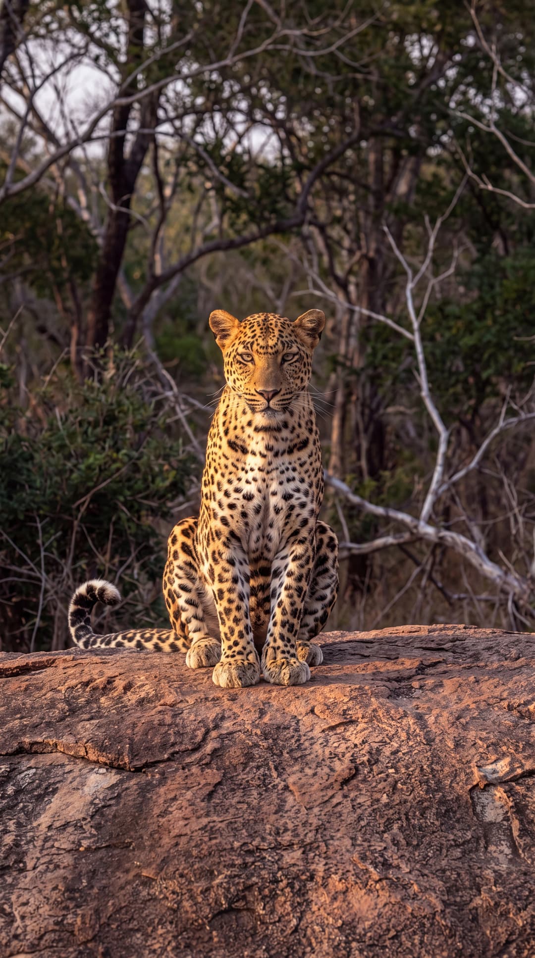 The leopard's window.